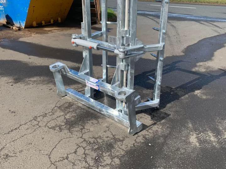 Galvanised Big Bale Stacker